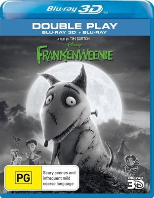 Frankenweenie - Walt Disney (Bluray 3D/2D)