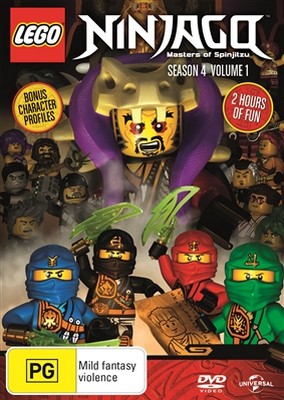 LEGO Ninjago - Masters of Spinjitzu - Series 4 - Volume 1 (DVD)