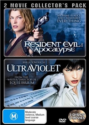 Resident Evil – Apocalypse (2004) / UltraViolet (2006) – 2 Movie Collector’s Pack (DVD)