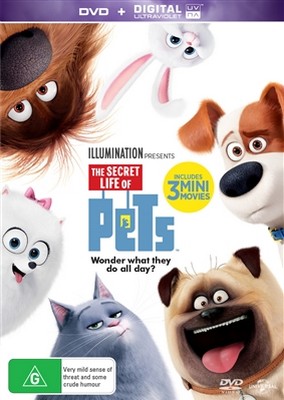 The Secret Life Of Pets (DVD)