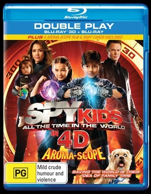 Spy Kids 4 - All The Time In The World - 4D | 3D + 2D Blu-ray : With Aroma-Scope