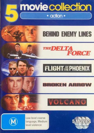 Action Collection - Behind Enemy Lines / The Delta Force / Flight Of The Phoenix / Broken Arrow / Volcano | Boxset (DVD)