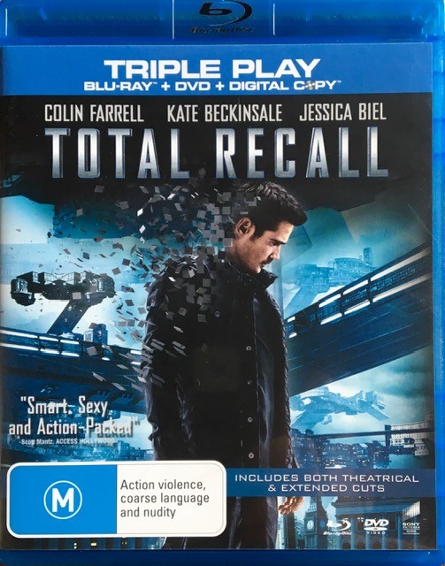 Total Recall (2012) Triple Play (Bluray/DVD/Digital)