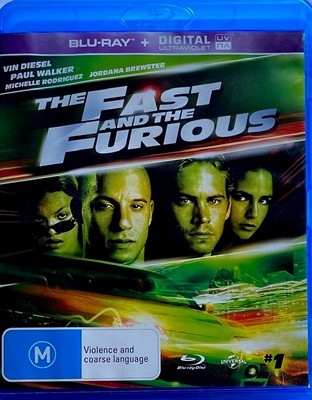 The Fast And The Furious (#1) (Bluray, 2 Disc Set)