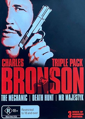 Charles Bronson Triple Pack - The Mechanic (1972) / Death Hunt (1981) / Mr Majestyk (1974)