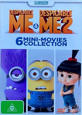Despicable Me & Despicable Me 2 (6 Mini-Movies Collection)