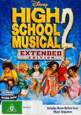 High School Musical 2 - Extended Edition - Walt Disney (DVD)