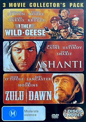 The Wild Geese (1978) / Ashanti (1979) / Zulu Dawn (1979)