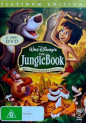 The Jungle Book - 40th Anniversary Edition - Walt Disney (DVD)