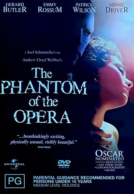 The PHANTOM of the OPERA (DVD)