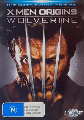 X-Men Origins - Wolverine - Ultimate 2 Disc Edition - Marvel Movie (DVD)