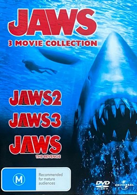 JAWS - 3 Movie Collection - JAWS 2, JAWS 3 & JAWS - The Revenge (DVD)
