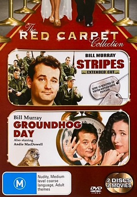 Stripes – Extended Cut (1981) / Groundhog Day (1993) – The Red Carpet Collection (DVD)