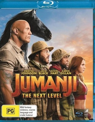 Jumanji - The Next Level (Bluray) (Brand New in Plastic)