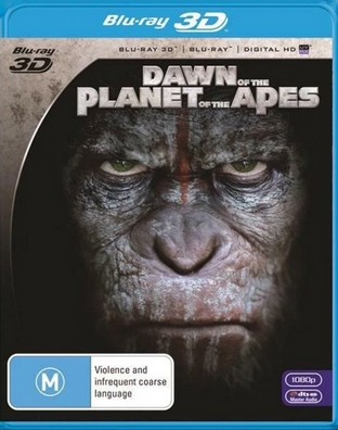 Dawn Of The Planet Of The Apes (Bluray/Bluray 3D)