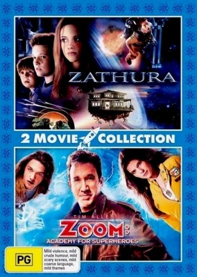 Zathura (2005) / Zoom Academy for Superheroes (2006) (Brand New in Plastic) (DVD)