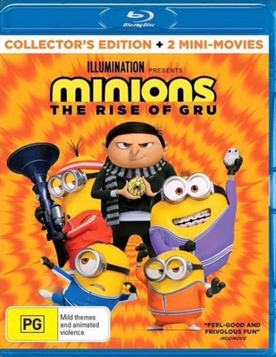 Minions - The Rise of Gru - Collector's Edition (Bluray)