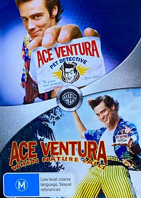 Ace Ventura - Pet Detective (1994) / When Nature Calls (1995) (Brand New in  Plastic) - MiMs DvD EmPORiUM