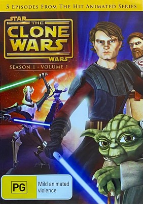 Star Wars - The Clone Wars - Animated Series - Season 1 - Volume 1